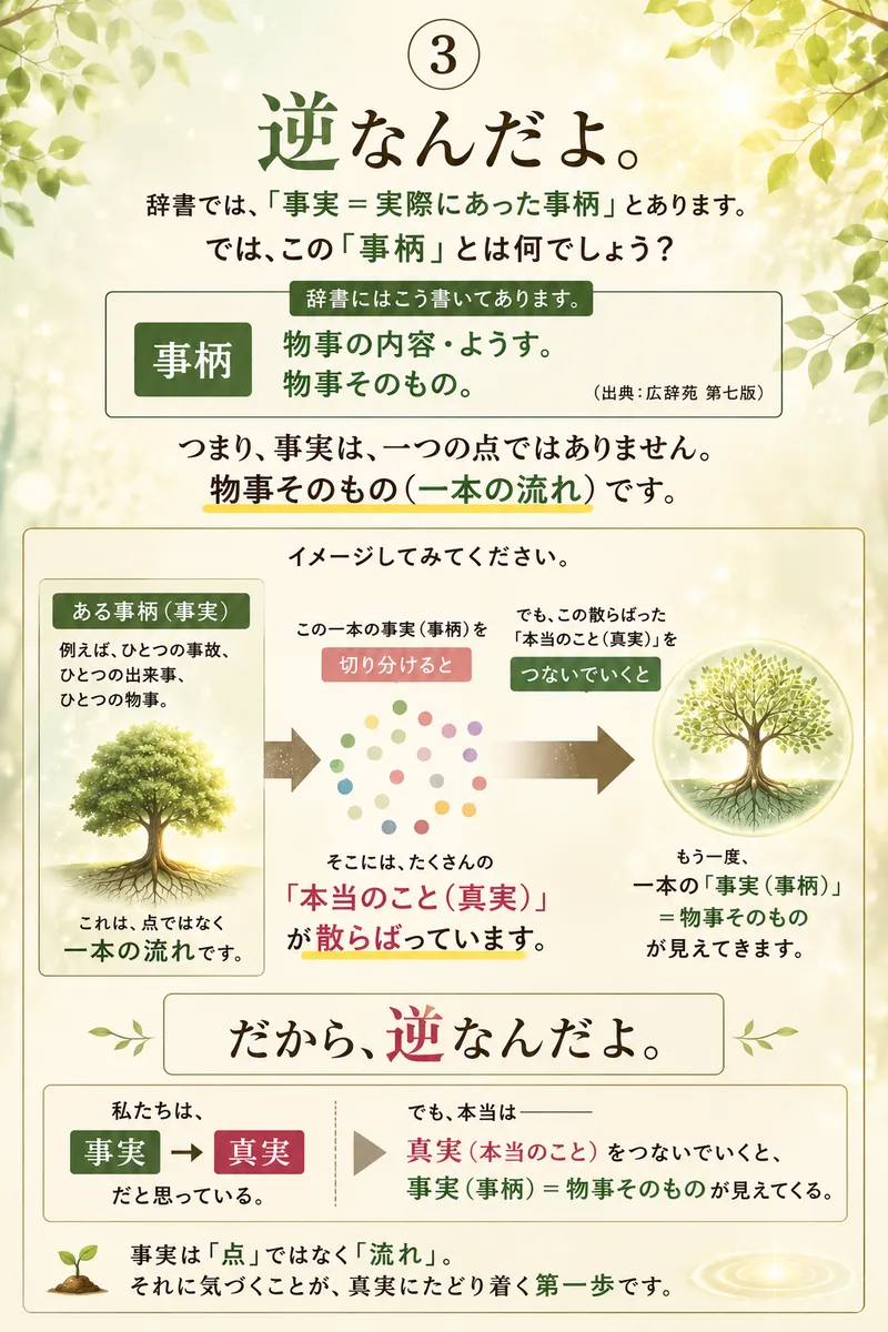 事実・真実 3