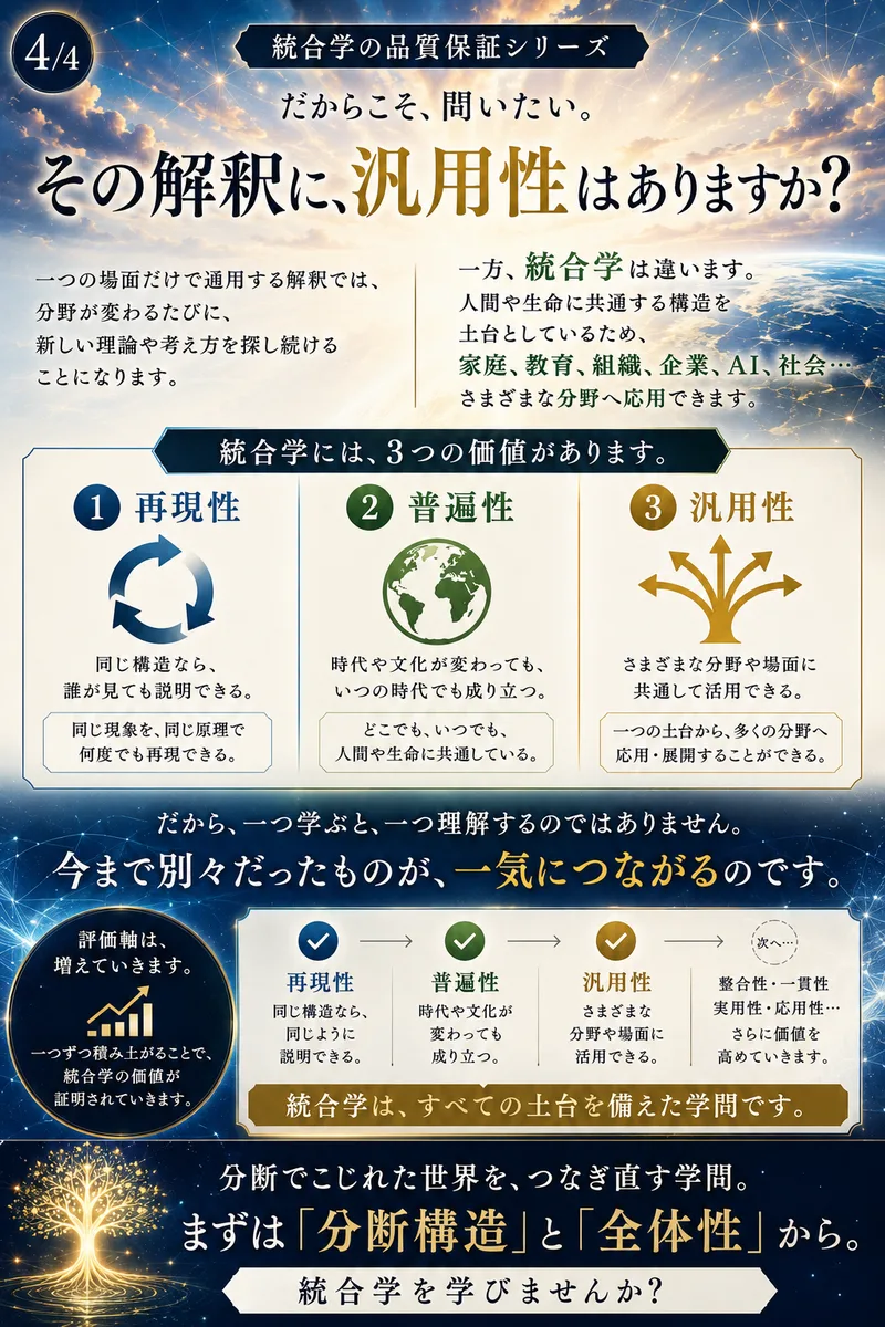 汎用性 4