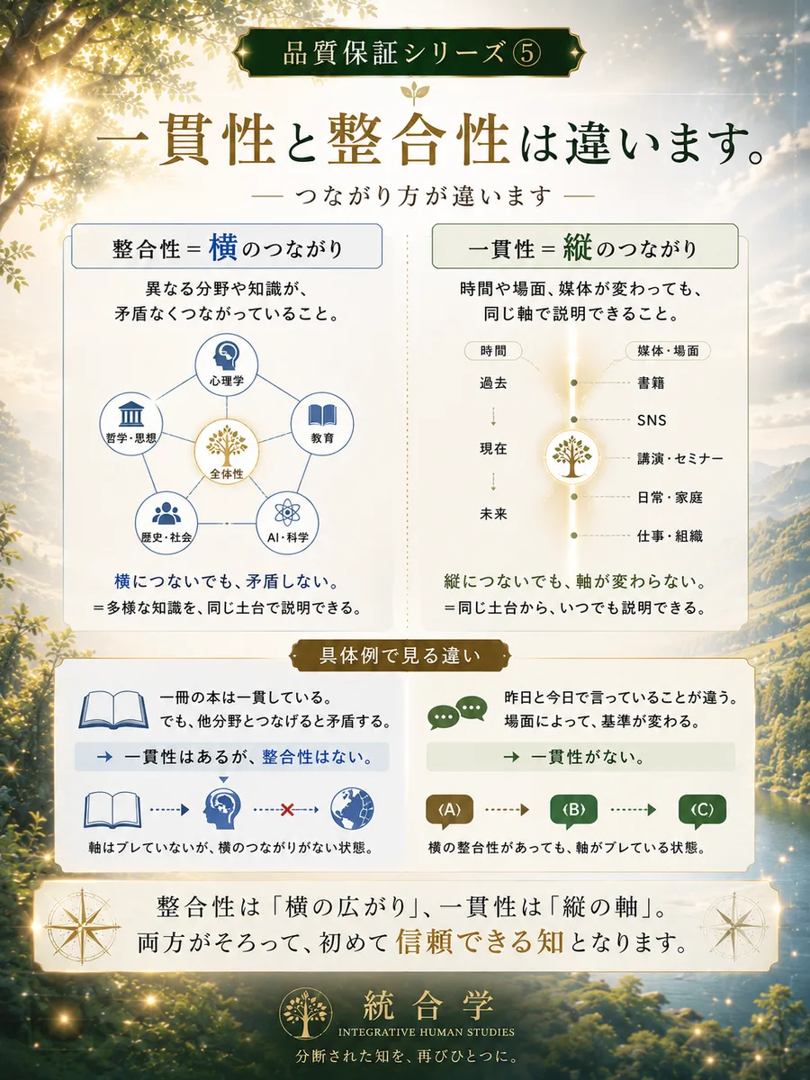 一貫性 3
