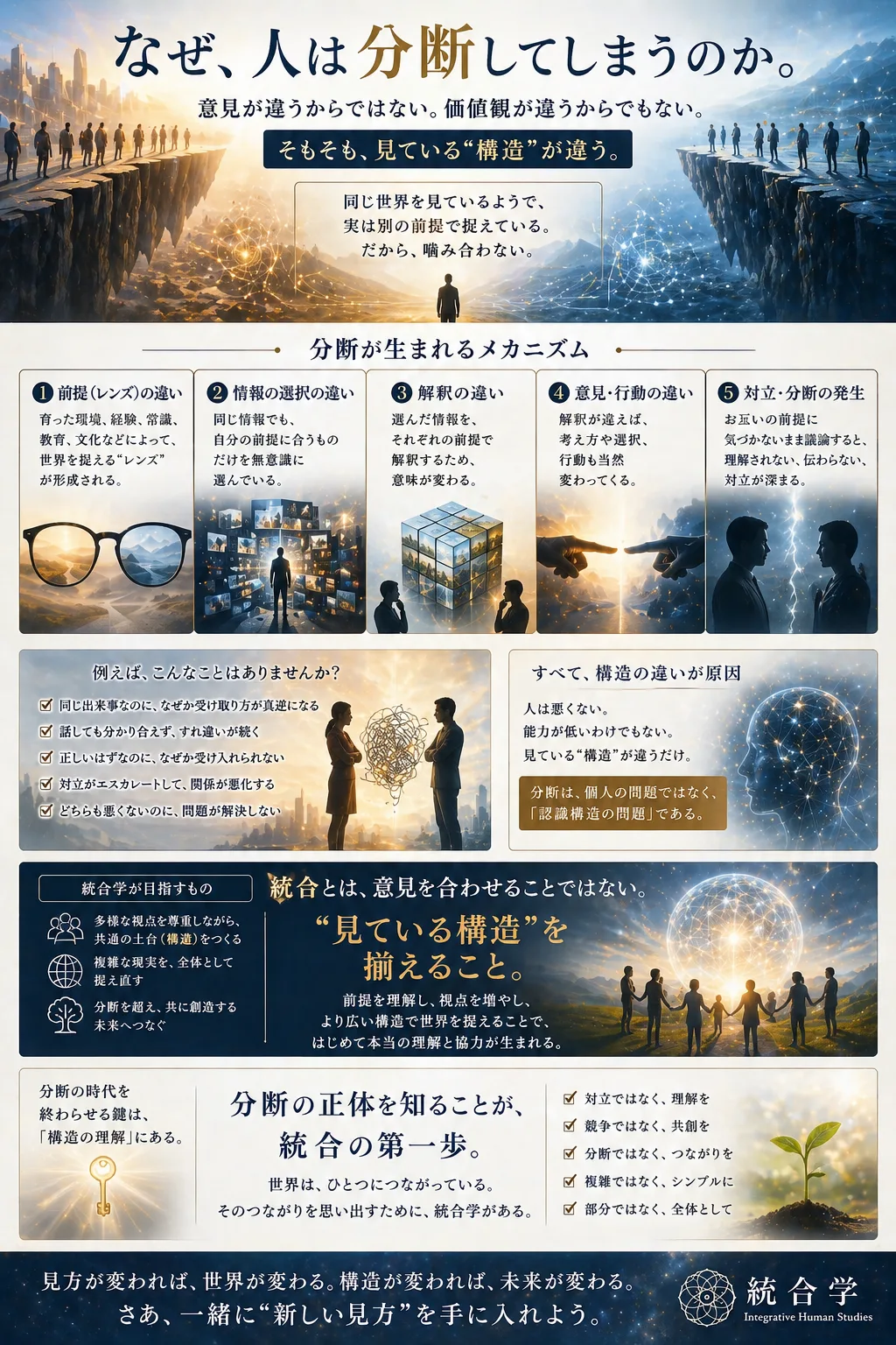 なぜ、人は分断してしまうのか