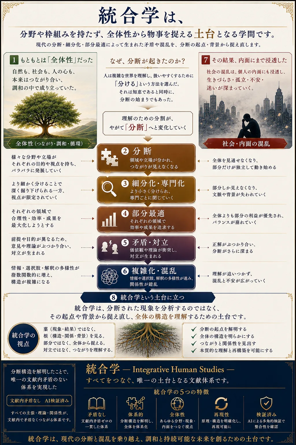 統合 ― 並べ直す